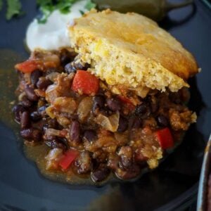 Pumpkin Chili Cornbread Casserole – Gluten Free