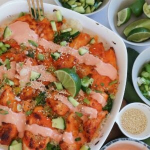 Oven-Baked Bang Bang Chicken Casserole (No Frying, Gluten-Free)