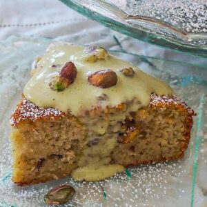 Almond Flour Lemon Pistachio Cake (Gluten-Free, Grain-Free)